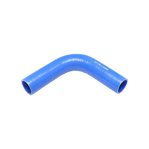 [AMAT6-110265] Furtun cotit silicon 90 grade cu insertie textila 45x200x200mm