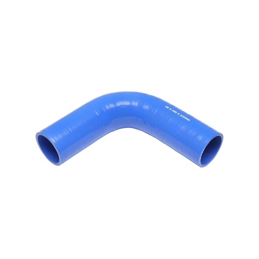 [AMAT6-110270] Furtun cotit silicon 90 grade cu insertie textila int. 60x200x200mm