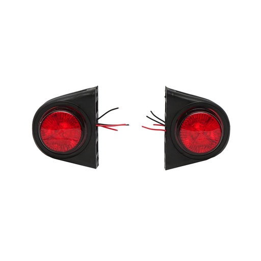 [AMAT6-111393] Lampi laterale de gabarit cu LED 12/24V, rosu-alb