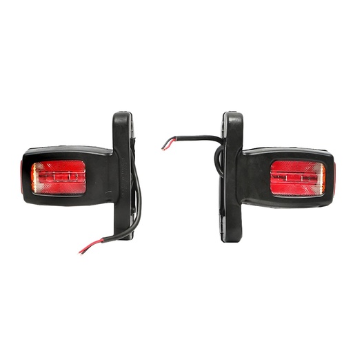 [AMAT6-111397] Lampa laterala de gabarit cu LED 12/24V, rosu-alb-galben