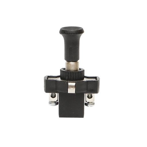 [AMAT6-111424] Intrerupator scurt 12V/5A pull switch ON/OFF cu piulita prindere din plastic