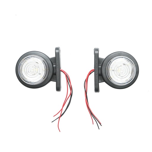 [AMAT6-111442] Lampi laterale de gabarit cu LED 12/24V, rosu-alb