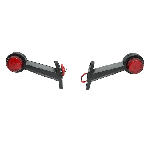 [AMAT6-111443] Set Lampi laterale de gabarit cu LED 12/24V, rosu-alb