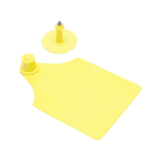 [AMAT6-111465] Crotalii neinscriptionate galbene 64x95mm pentru vaci