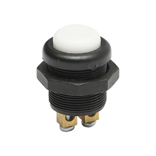 [AMAT6-111469] Buton pornire din plastic cu revenire 12-24V DC/10A, 125-250V AC/2A