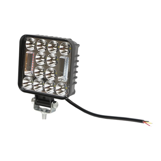 [AMAT6-111669] Lampa proiector combinata 26 LED-uri 9-80V 6500K 103x48x103mm IP67
