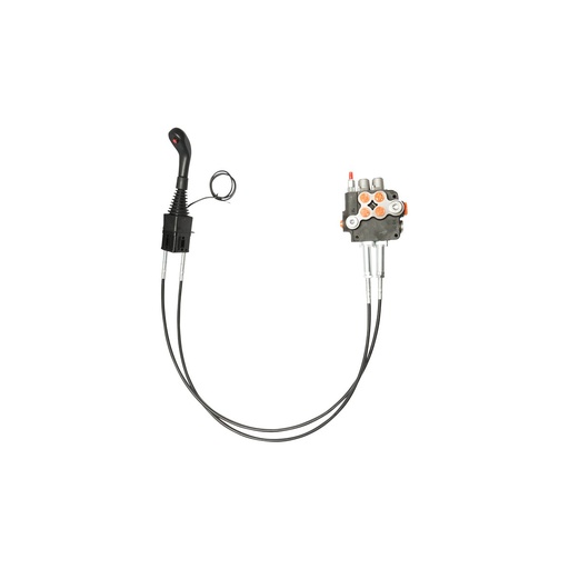 [AMAT6-111800] Distribuitor hidraulic P80 315 bar 2 cai si joystick si cablu 1,5M 80L/min