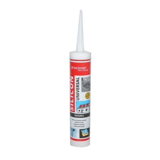 [AMAT6-111903] Silicon universal negru interior/exterior 300ml