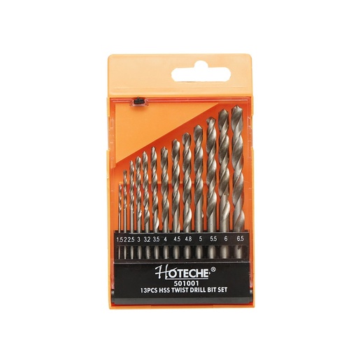 [AMAT6-112106] Set 13 burghie DIN 338 pentru fier HSS Hoteche