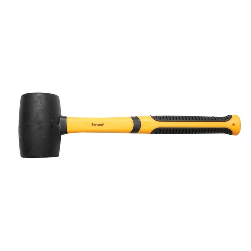 [AMAT6-112137] Ciocan de cauciuc 380g cu maner din fibra de sticla profesional Hoteche