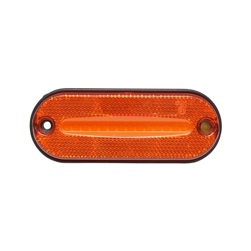 [AMAT6-112242] Lampa laterala LED galbena cu suport 120mm 12-24V
