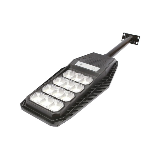 [AMAT6-112481] Lampa solara LED iluminat stradal 200W, 6500K, IP65 cu panou solar, senzor de miscare si prindere pe stalp