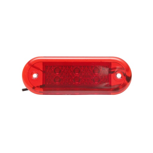 [AMAT6-112508] Lampa LED gabarit 12/24V rosu