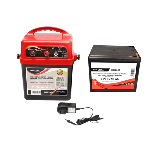 [AMAT6-112516] Aparat generator impulsuri 9-12/220V 1 Joule 5 km cu baterie uscata 9V/90Ah