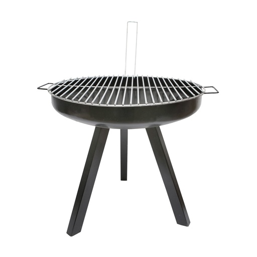 [AMAT6-112527] Gratar rotund cu grilaj si manere cu 3 picioare
