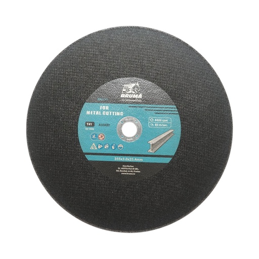 [AMAT6-112690] Panza disc flex pentru taiat si polizat metal T41 355x3.0x25.4mm