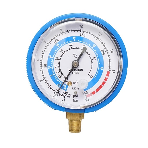 [AMAT6-112770] Manometru presiune joasa (albastru) pentru aer conditionat, freon70mm 1/8