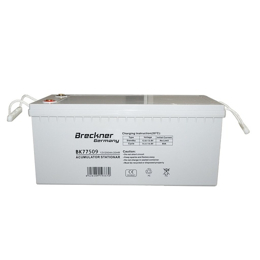 [AMAT6-113137] Baterie gel 200Ah sistem solar fotovoltaic 12V 20HR 535x250x255mm SL12-200G