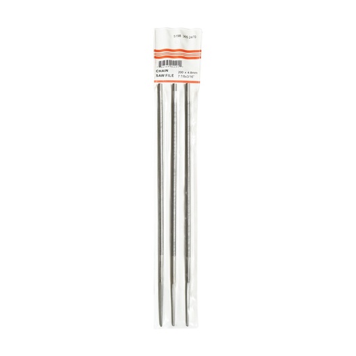 [AMAT6-113183] Set 3 pile rotunde ascutit lant drujba 4.8x200mm