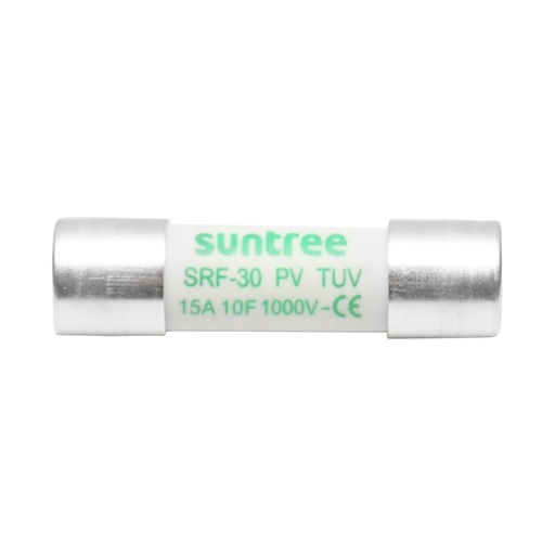 [AMAT6-113818] Siguranta fuzibila 10x38mm cilindrica pentru sisteme solare gPV, 15A, 1000V Suntree
