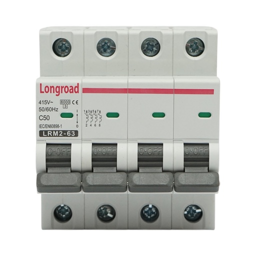 [AMAT6-113855] Siguranta automata intrerupator MCB 4P 50A 415VAC Longroad