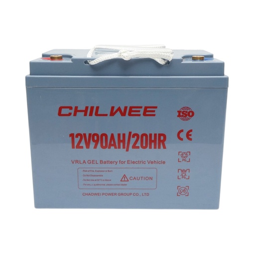 [AMAT6-113894] Baterie VRLA GEL 12V 90Ah 20HR pentru tricicluri, scutere, vehicule electrice 269x180x266mm CHILWEE