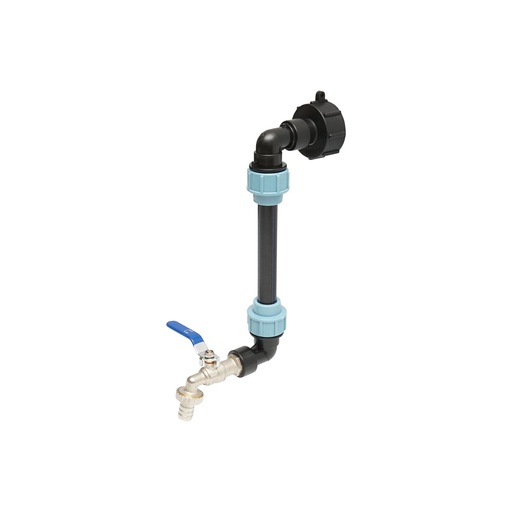 [AMAT6-114007] Robinet scurgere ansamblu cu prelungire pentru bazin IBC