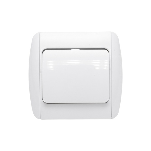 [AMAT6-114451] Intrerupator alb simplu ST MAKEL 220V - 250V, 10A incastrat, ceramica
