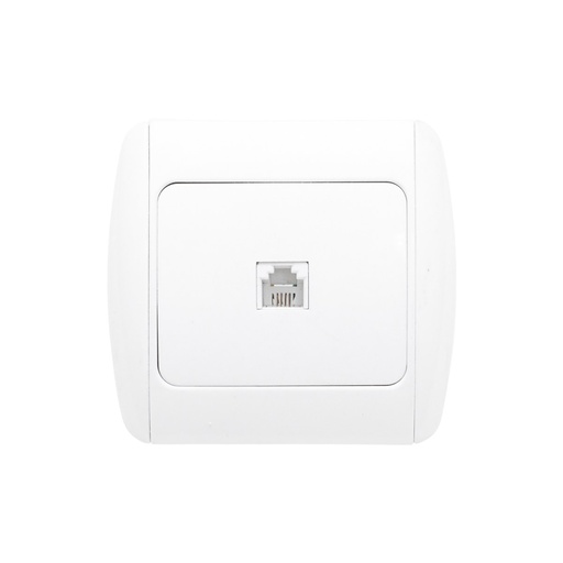 [AMAT6-114457] Priza telefon alba RJ11 ST MAKEL incastrata