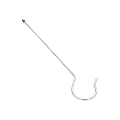 [AMAT6-114771] Toiag cioban/baston pastor din aluminiu cu maner antiderapant 1,35 metri prindere animal de gat