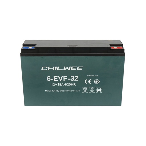 [AMAT6-114875] Baterie VRLA cu gel pentru bicicleta electrica 6-EVF-32, 12V, 38Ah-20HR CHILWEE