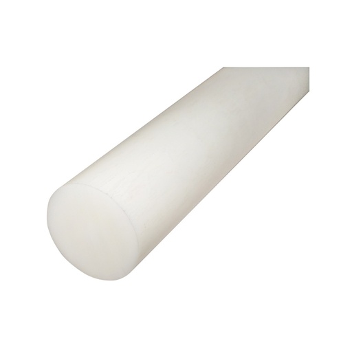 [AMAT6-115078] Bara poliamida, polioximetilena-poliacetal POM alba 1000x90mm 9.6 KG