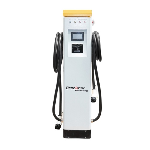 [AMAT6-115267] Statie de incarcare 380V, Type 2, 5M, AC 2x22 KW cu 2 conectori de incarcare