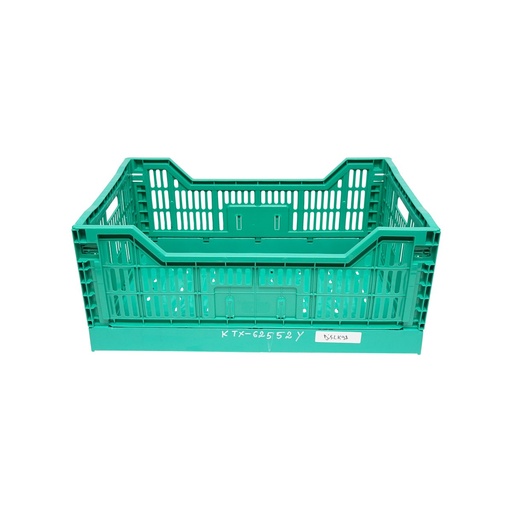 [AMAT6-115337] Lada, cutie plastic pliabila 595x395x250mm, verde pentru depozitare