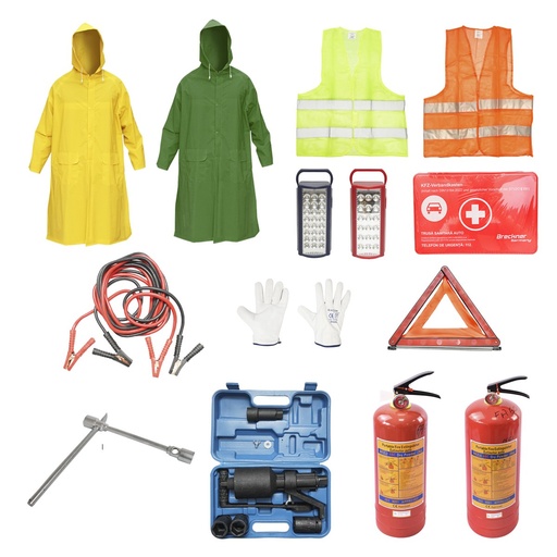[AMAT6-115344] Kit siguranta auto 15 piese omologat, pachet legislativ pentru camioane si autoutilitare