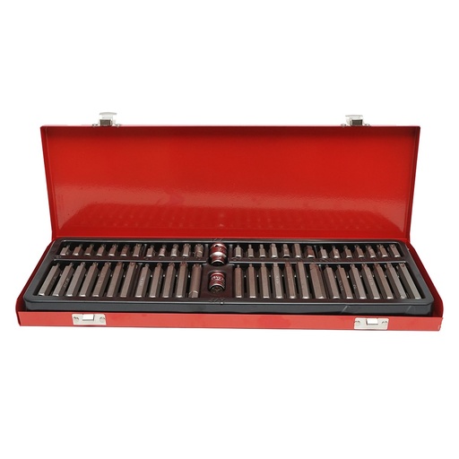 [AMAT6-115348] Set 54 piese imbus, biti torx, hex si spline