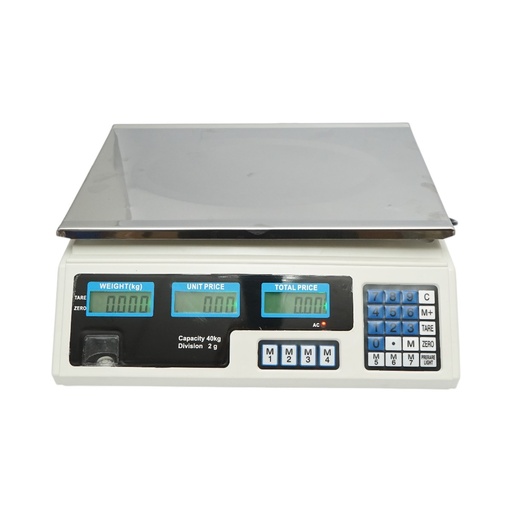 [AMAT6-115369] Cantar electronic cu ecran LCD max 40 Kg cu baterie 4V