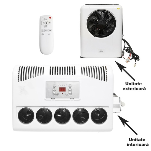 [AMAT6-115469] Clima staionara utilaje industriale cu unitate externa 12V, capacitate racire 2600W