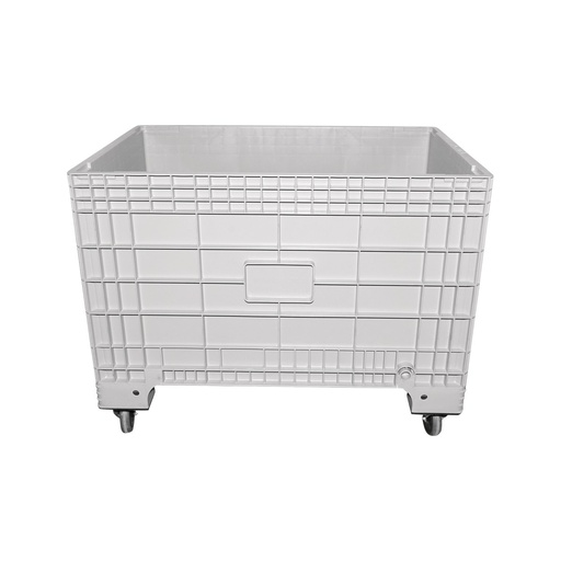 [AMAT6-115480] Cutie depozitare palet, gri cu roti 732x1108x617mm