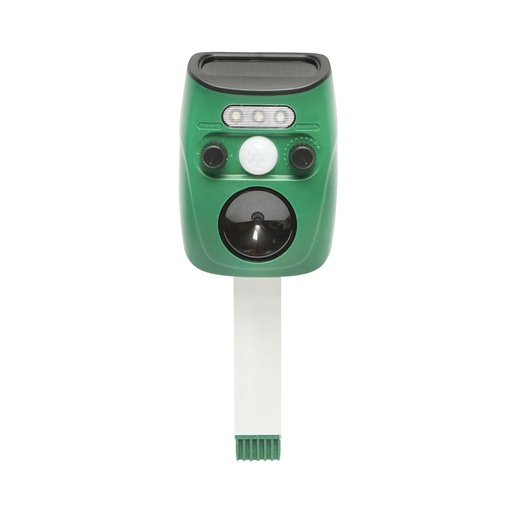 [AMAT6-115503] Aparat solar cu senzor de miscare, ultrasunete si lumini pentru alungarea cainilor, pisicilor, vulpilor, pasarilor Baisan