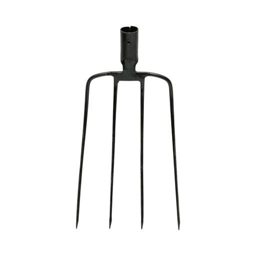 [AMAT6-115536] Furca din otel cu 4 coarne, neagra 200x280x370mm