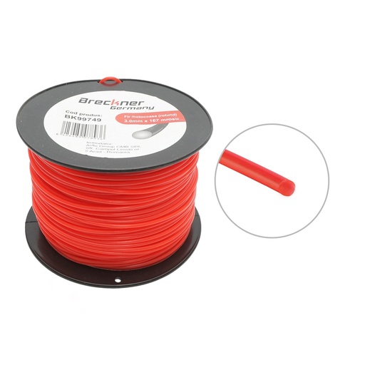 [AMAT6-115579] Fir rotund motocoasa 3mm x 167m