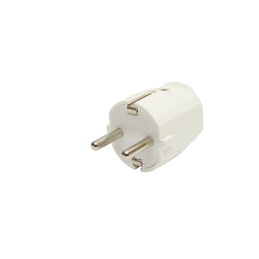 [AMAT6-115580] Stecher Schuko cu impamantare alb 16A, 250V