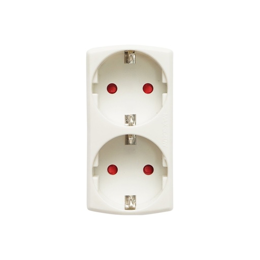 [AMAT6-115599] Dublu stecher Schuko 16A, 250V, max 3680W