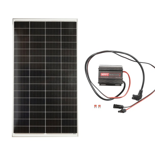 [AMAT6-115601] Kit incarcare triciclu electric cu panou solar fotovoltaic 200W si controler MPPT 12A, 12-50V
