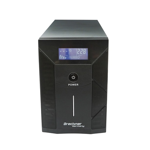 [AMAT6-115760] UPS 3000VA/1800W cu baterii 4x9Ah si 3 prize shuko, LCD, USB, AVR