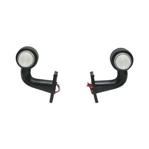 [AMAT6-116048] Set lampi gabarit laterale LED NEON rosu-alb 12V-24V