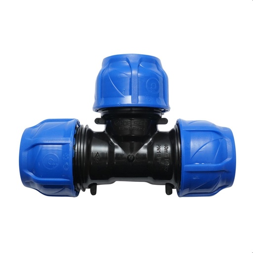 [AMAT6-116425] Teu egal compresiune D40x40x40mm PN16, pentru sisteme de irigatii