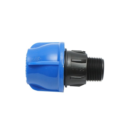 [AMAT6-116486] Racord compresiune cu filet exterior D25mmx3/4 toll, PN16 pentru sisteme de irigatii