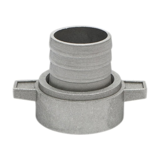 [AMAT6-116508] Racord cupla 1.5 tolll cu piulita si garnitrua din aluminiu pentru furtun irigat apa cu filet interior